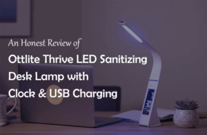 Ottlite Thrive LED Sanitizing Desk Lamp